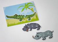 Магнитный пазл "Чей хвост?" - fgospostavki.ru - Зеленогорск