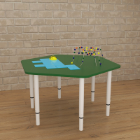 Игровой стол для развития мелкой моторики Маленькие горки - fgospostavki.ru - Зеленогорск