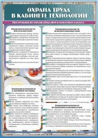 Стенд "Охрана труда в кабинете технологии" - fgospostavki.ru - Зеленогорск