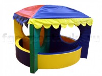 Сухой бассейн-трансформер "Карусель" 6 элементов с шариками - fgospostavki.ru - Зеленогорск