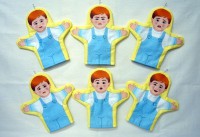 Набор рукавичек "Эмоции (мальчики)" 6 штук - fgospostavki.ru - Зеленогорск