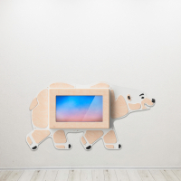 «Медведь» -Декоративная сенсорная панель 32" - fgospostavki.ru - Зеленогорск