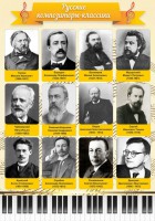 Стенд "Русские композиторы-классики" - fgospostavki.ru - Зеленогорск