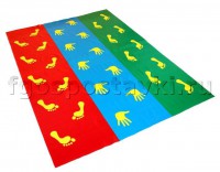 Коврик координационный "Мы идем-4" (1 слойная кожа) - fgospostavki.ru - Зеленогорск