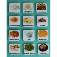 Набор карточек "Гарниры" - fgospostavki.ru - Зеленогорск