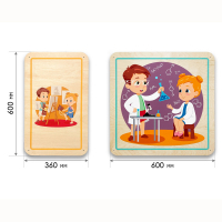 Набор стеновых панелей «Мои увлечения - Весёлые эксперименты» - fgospostavki.ru - Зеленогорск