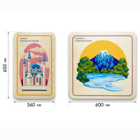 Набор стеновых панелей «Памятные места России - Казань, Камчатка» - fgospostavki.ru - Зеленогорск