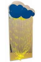 Зеркальное панно с фибероптическими нитями и Облаком - fgospostavki.ru - Зеленогорск