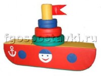 Модуль-конструктор "Пароход" (5 элементов) - fgospostavki.ru - Зеленогорск