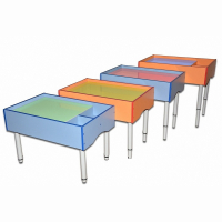 Песочные столы на регулируемых опорах RGB подсветка - fgospostavki.ru - Зеленогорск