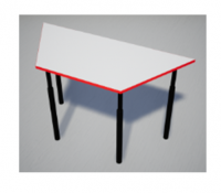 Стол ученический трапеция - fgospostavki.ru - Зеленогорск