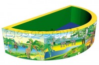 Сухой бассейн полукруглый с шелкографией - fgospostavki.ru - Зеленогорск