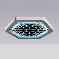 Потолочная светодиодная панель с витражом - fgospostavki.ru - Зеленогорск
