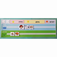 Визуальное расписание на день (для карточек размером 5-5 и 6-6 см) - fgospostavki.ru - Зеленогорск