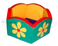 Сухой бассейн шестигранный "Ромашка" - fgospostavki.ru - Зеленогорск