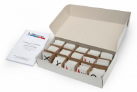 Модель-аппликация "Генетика групп крови" (раздаточный материал из 15 комплектов по 24 карты) - fgospostavki.ru - Зеленогорск