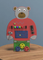 Бизиборд «Папа-медведь» - fgospostavki.ru - Зеленогорск