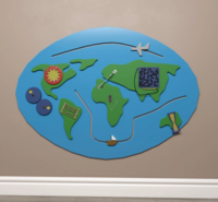 Бизиборд «Планета Земля» - fgospostavki.ru - Зеленогорск