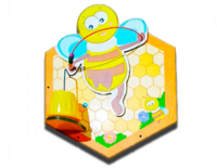 Бизиборд «Пчелиные соты №1» - fgospostavki.ru - Зеленогорск