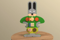 Бизиборд «Серый заинька» - fgospostavki.ru - Зеленогорск