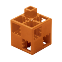 Кубик-основание коричневый 20х20 Artec - fgospostavki.ru - Зеленогорск