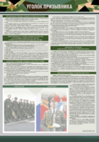 Стенд-уголок "Уголок призывника" - fgospostavki.ru - Зеленогорск