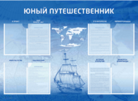 Стенд-уголок "Юный путешественник" - fgospostavki.ru - Зеленогорск