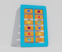 Игровая панель «Дорожные знаки»  - fgospostavki.ru - Зеленогорск