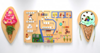 Комплект бизибордов «Фабрика мороженого» - fgospostavki.ru - Зеленогорск
