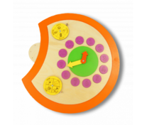 Настенный игровой модуль в виде части гусеницы-времени - fgospostavki.ru - Зеленогорск