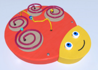 Настенный игровой элемент в виде головы гусеницы - fgospostavki.ru - Зеленогорск