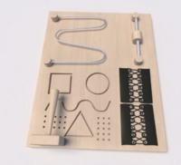 Настенная панель для эрготерапии - fgospostavki.ru - Зеленогорск