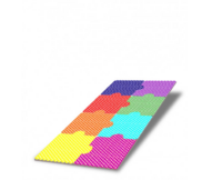 Настенная панель «Разноцветные пазлы» - fgospostavki.ru - Зеленогорск