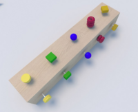 Развивающая панель «Винтовые цветочки » - fgospostavki.ru - Зеленогорск