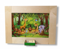 Тактильно-развивающая панель «Мир зверей» - fgospostavki.ru - Зеленогорск