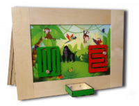 Тактильно-развивающая панель «Животные» - fgospostavki.ru - Зеленогорск