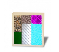 Тактильно-развивающая панель с разными текстурами - fgospostavki.ru - Зеленогорск