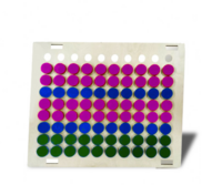 Тактильно-развивающая панель «Цветные фигурки» - fgospostavki.ru - Зеленогорск