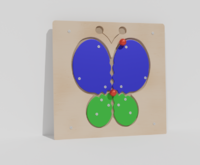 Панель-лабиринт «Бабочка» - fgospostavki.ru - Зеленогорск