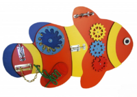 Бизиборд «Оранжевая рыбка» - fgospostavki.ru - Зеленогорск