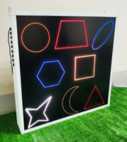 Панель интерактивная со светящимися цветными фигурами - fgospostavki.ru - Зеленогорск