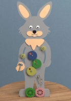 Бизиборд «Пасхальный кролик» - fgospostavki.ru - Зеленогорск