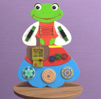 Бизиборд «Лягушка» - fgospostavki.ru - Зеленогорск