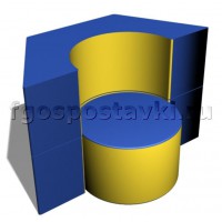 Шестигранное кресло-пуф ВИК - fgospostavki.ru - Зеленогорск