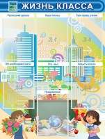 Стенд "Жизнь класса" Вариант 2 - fgospostavki.ru - Зеленогорск