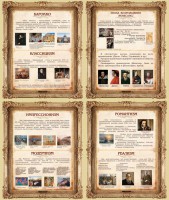 Стенд "Художественные стили" - fgospostavki.ru - Зеленогорск