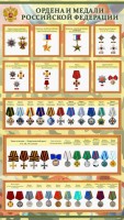 Стенд "Ордена и медали Российской Федерации" - fgospostavki.ru - Зеленогорск