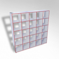 Шкаф открытый многосекционный ТР25 ЛДСП - fgospostavki.ru - Зеленогорск