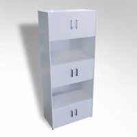 Шкаф широкий полуоткрытый ТР4 ЛДСП  - fgospostavki.ru - Зеленогорск