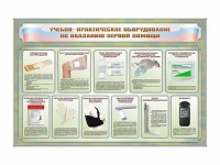 Стенды "Учебно-практическое оборудование по оказанию первой помощи" - fgospostavki.ru - Зеленогорск